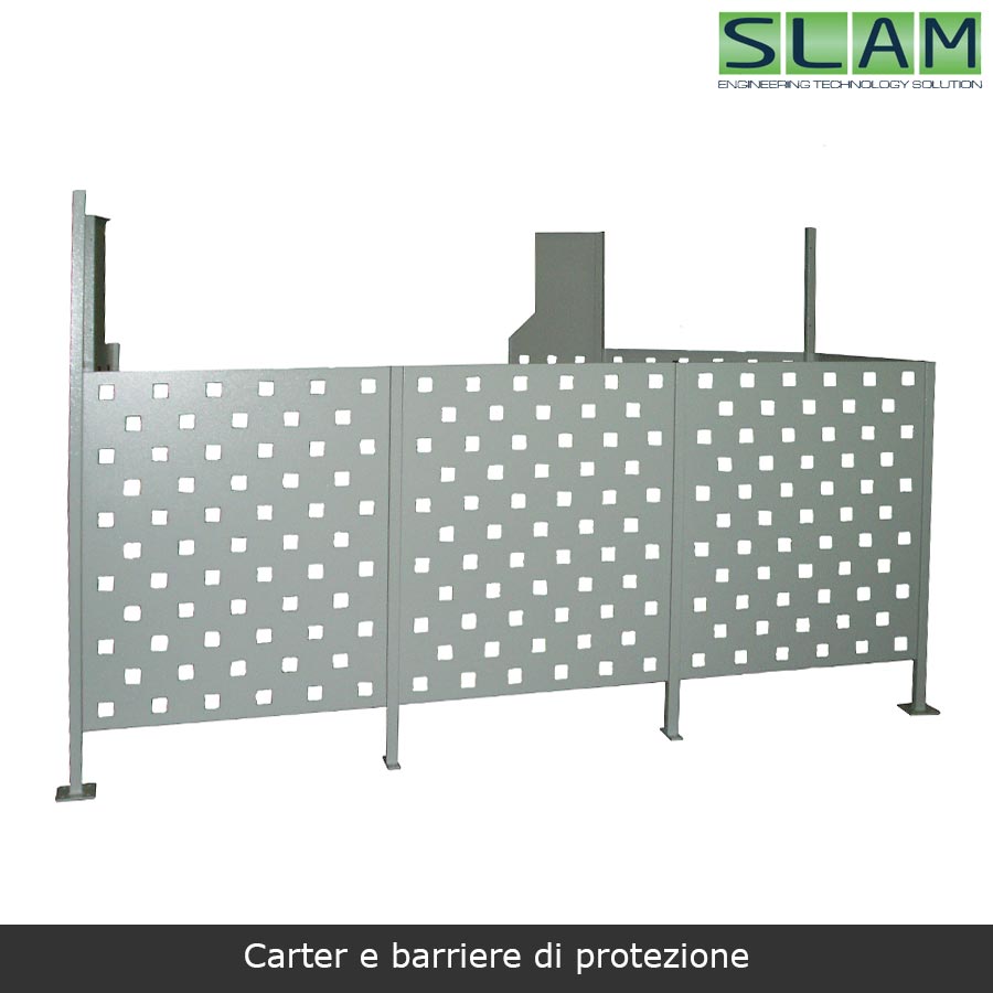 Prodotti industriali SLAM: Carter Barriere Protezione